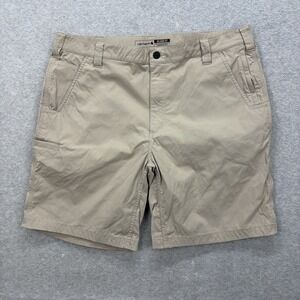 Carhartt Shorts Men 38 Tan Force Relaxed Lightweight Ripstop Work Utility 104198